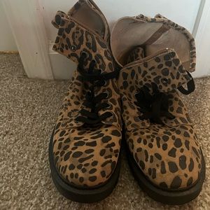 Cheetah Print Boots